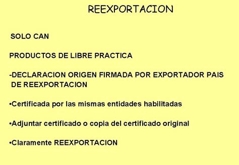 Reglas De Origen Normas De Origen Preferencial Acuerdos