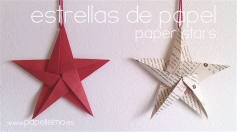 Estrellas De Papel Paso A Paso