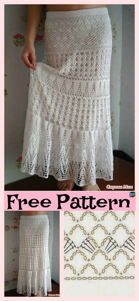 Beautiful Crochet Summer Skirt Free Patterns Diy Ever