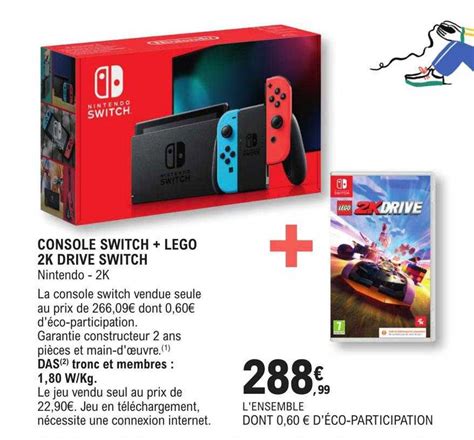 Promo Console Switch Lego 2k Drive Switch Chez E Leclerc ICatalogue Fr