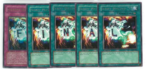 Yu Gi Oh Labyrinth Of Nightmare 1st Ed Destiny Board Complete Set Near