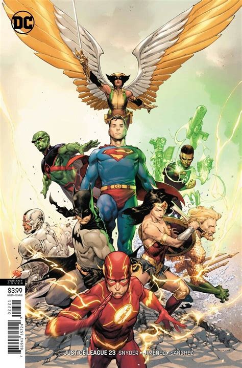 | Justice League (2018) #23 VF/NM Jerome Opeña Variant Cover DC Universe