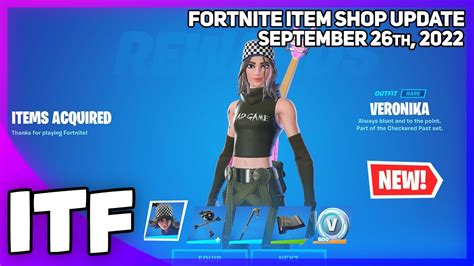 Fortnite Item Shop NEW THIS SHOP IS NUTS September 26th 2022