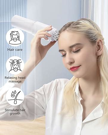 Amazon Kimairay Hair Oil Applicator And Electric Scalp Massager