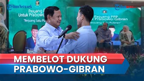 Tinggalkan Ganjar Mahfud Demi Dukung Prabowo Gibran Pejuang Ppp Siap