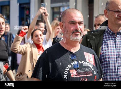 Marsella Francia 23rd De Marzo De 2023 El Secretario General De La