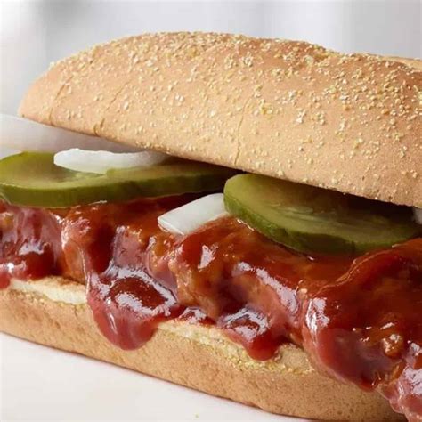 Mcdonalds Mcrib Sandwich Copycat