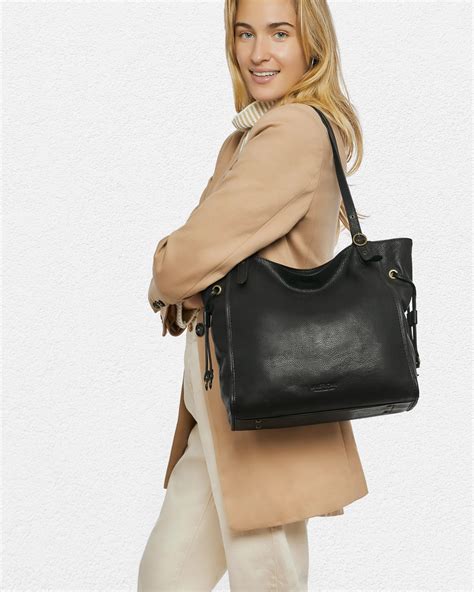 American Leather Co Kirby Tote Cordovanshearling