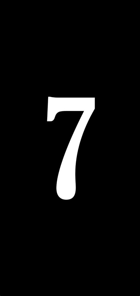 Number 7 Wallpaper Download