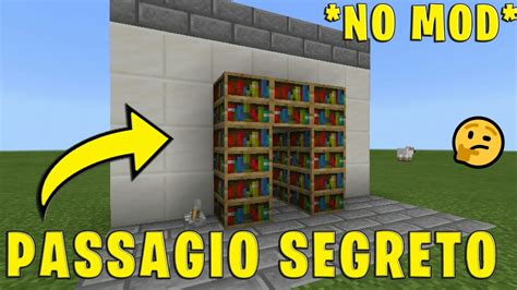 COME CREARE UN PASSAGGIO SEGRETO Minecraft ITA YouTube