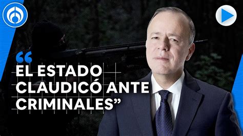 Negar Que Criminales Controlan Partes De M Xico Es Una Mentira Ciro