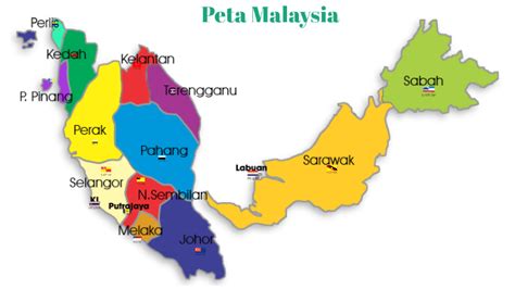 Peta Malaysia by syahida rahman on Prezi