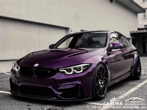 Paint Metallic Midnight Purple Vinyl Factory Manufacture Blackantvinyl