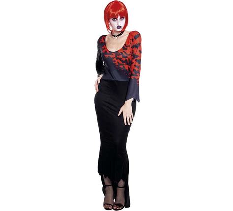 Bellissimo Costume Da Pipistrello Vampiro Per Donna