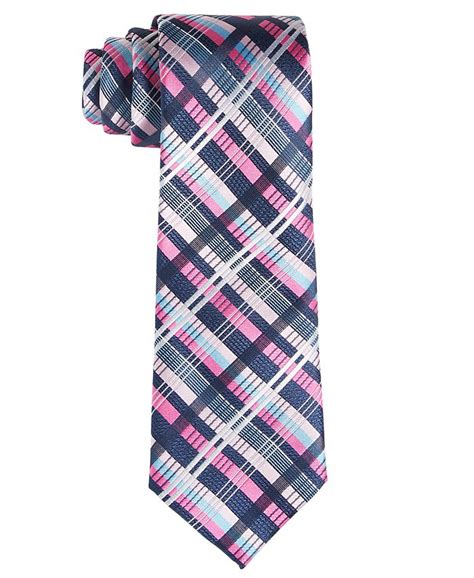 Perry Ellis Mens Finlay Geometric Print Tie Macys