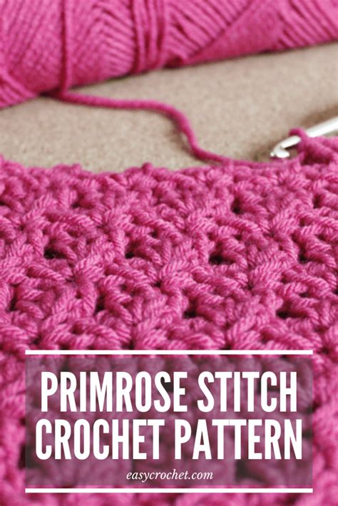 Crochet Primrose Stitch Tutorial Artofit