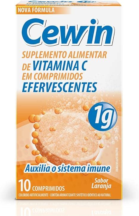 Cewin Vitamina C 1G EFERV X 10 Amazon Br