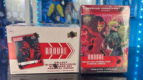 Unboxing More Upper Deck Annual Marvel Cards YouTube