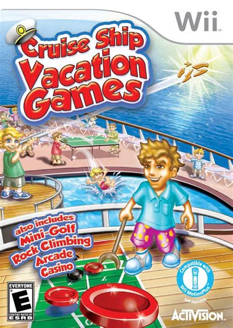 Cruise Ship Vacation Games Nintendo Wii Game