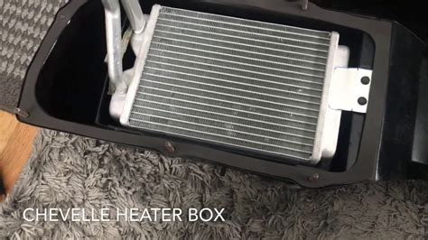 Chevelle Heater Box 69 Camaro Heater Core Swap 6 0 Crank Install