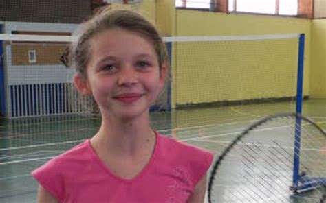 Badminton R Ussite Des Filles En Tournoi D Partemental Le T L Gramme