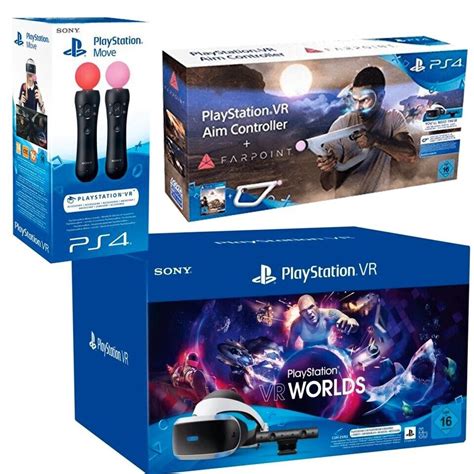 Vr Brille Ps Ps Komplettset Sony Playstation Move Motion Aim