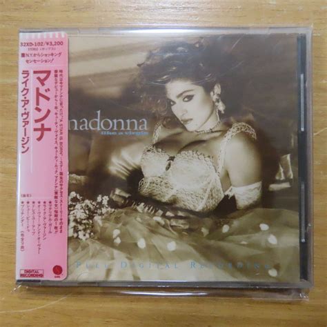 【やや傷や汚れあり】41029558【cdシール帯ターゲット盤3200円盤】マドンナ ライク・ア・ヴァージン 32xd 102 の