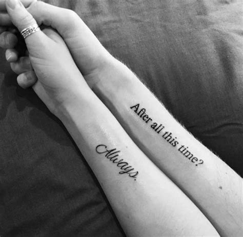 Cool Matching Tattoos For Couples