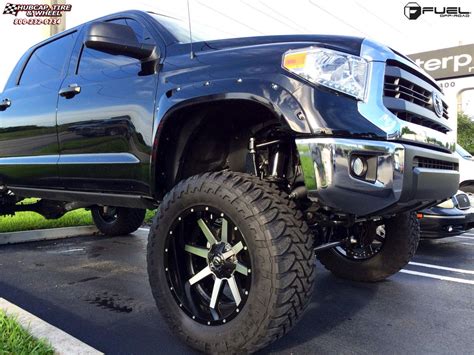 Toyota Tundra Fuel Maverick D Black Machined X