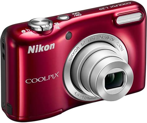 Nikon Coolpix L29 161 Mp Point And Shoot Camera With 5x Optical Zoom