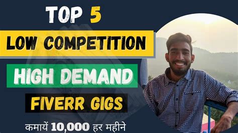 5 Low Competition High Demand Fiverr Gig Ideas To Make Money Online