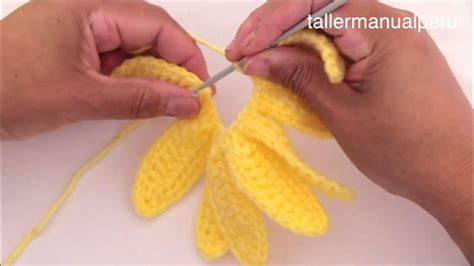 Estas Flores Amarillas Te Van A Traer Buena Suerte A Crochet YouTube