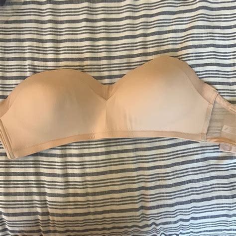 Lively Wireless Nude Strapless Bra 32ddd Gem