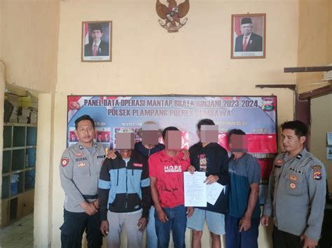 Salah Paham Polsek Plampang Damaikan Bapak Dan Anak Fokus Ntb