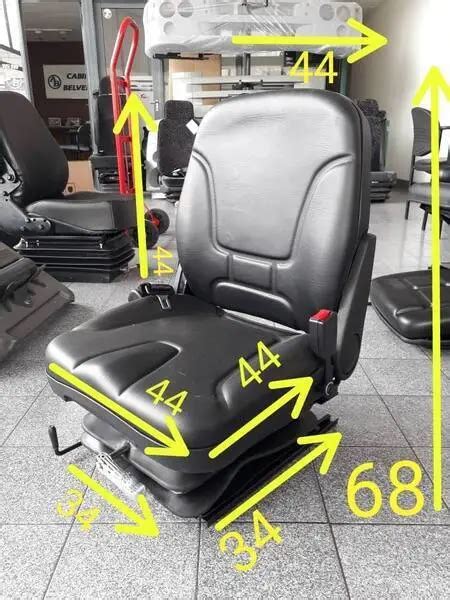 Asiento Operador Con Suspensi N Hidr Ulica Baja Altura Agrofy