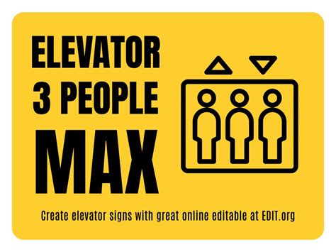 Lifts And Freight Elevator Poster Templates