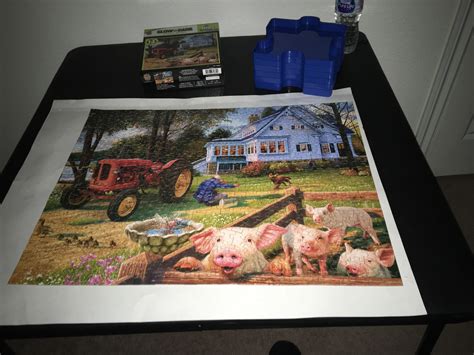 Masterpieces 550 piece glow in the dark puzzle. Daytime : r/Jigsawpuzzles