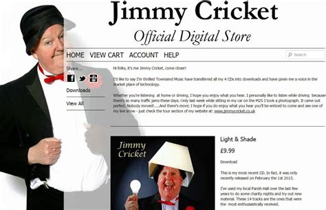 Jimmy Cricket Agrees Digital Download Deal Jimmy Cricket