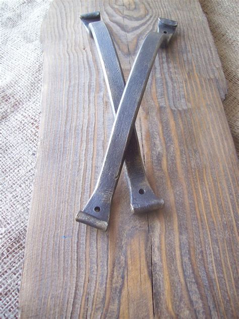 Designers Forged Handle Antique Style Handles Barn Etsy