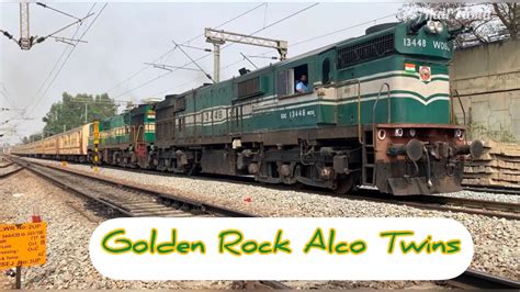 Golden Rock Goc Alco Twins Tows The Coimbatore Lokmanya Tilak Express