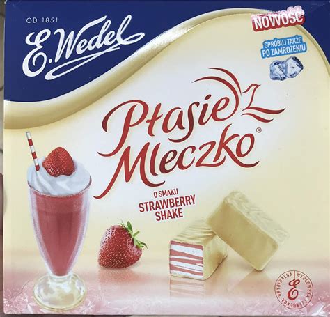 Wedel Ptasie Mleczko O Smaku Strawberry Shake G Amazon Fr Epicerie