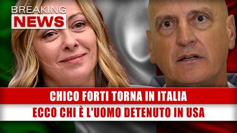 Chico Forti Torna In Italia Ecco Chi L Uomo Detenuto In Usa Youtube