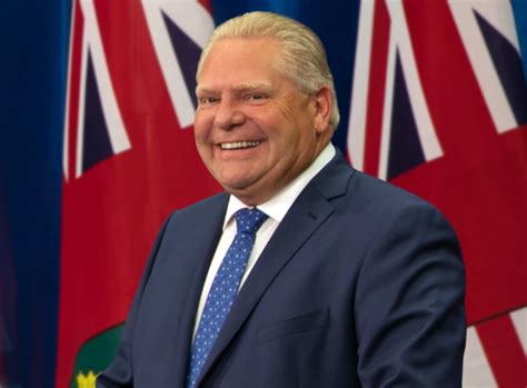 Doug Ford Governor Of Ontario Canada 2024 U N IAE Industry