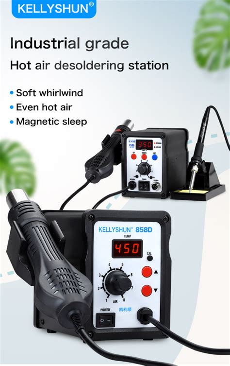 Buy Wholesale China Kellyshun D Hot Air Desoldering Repairing Machine Heat Air Gun Smd Rework
