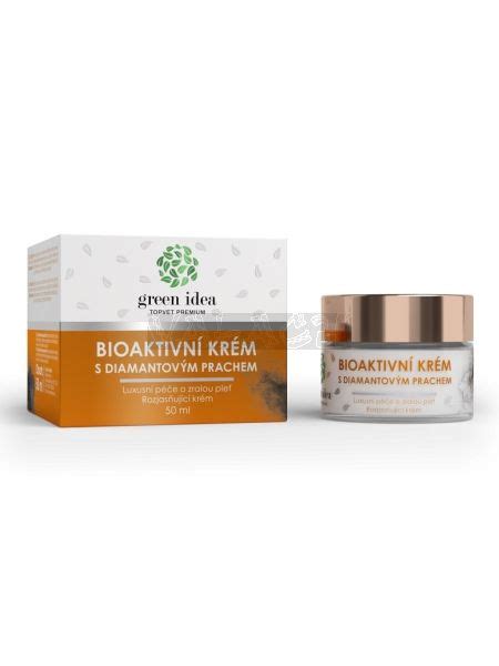 Topvet Green Idea Bioaktívny krém s diamantovým prachom 50ml