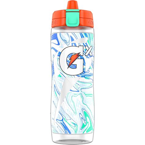 Gatorade Gx Hydration System Non Slip Gx Squeeze Bottles Marble White