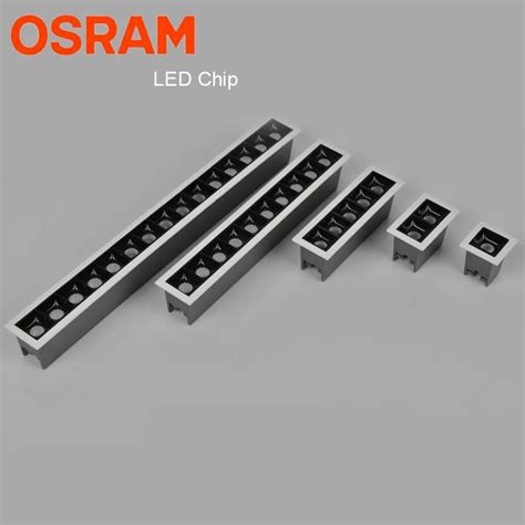 Linear Laser Blade LED Downlight COB Dimmable 10W 20W 30W Recessed Led