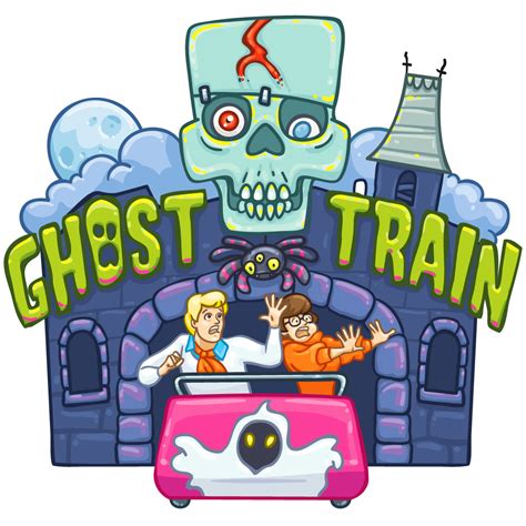 Ghost train clipart - Clipground