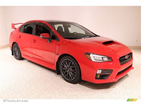 Pure Red Subaru Wrx Sti Photo Gtcarlot Car