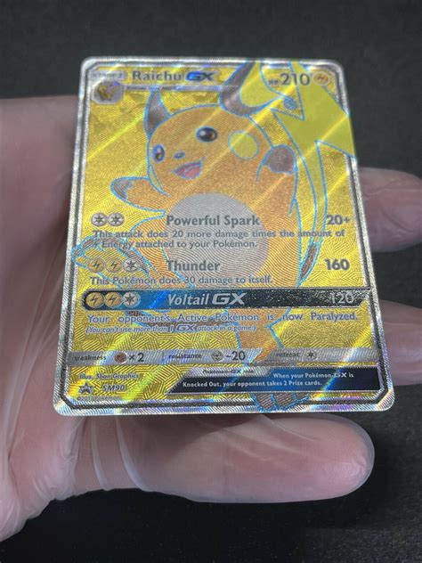 Mavin Full Art Raichu Gx Ultra Rare Black Star Promo Sm Pokemon Tcg